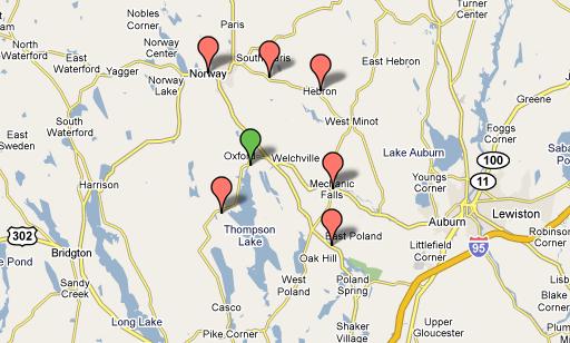 Oxford Map